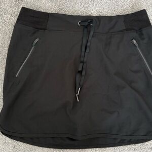 Black Women's Skort